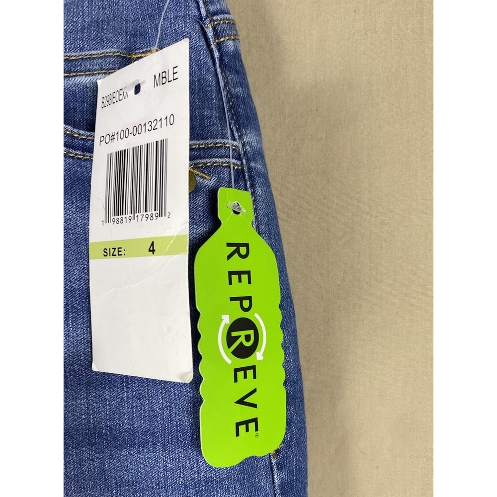 NWT Democracy "Ab"technology Jeans Womens 4 Slimming Ankle Length Model Off-Duty - Picture 5 of 10